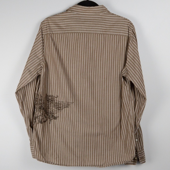 Urban Pipeline Button Down Long Sleeve Shirt sz M - Picture 2 of 6